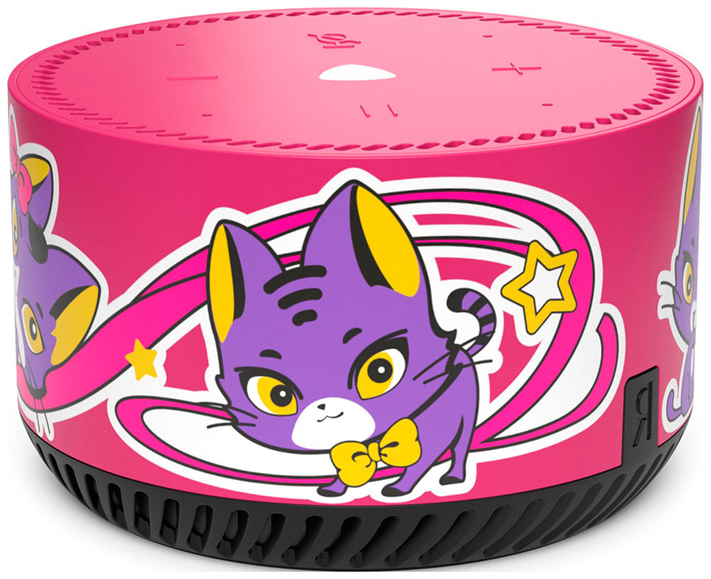 Кастомизированная Яндекс Станция Лайт Rainbo "Catty" (41000011117)