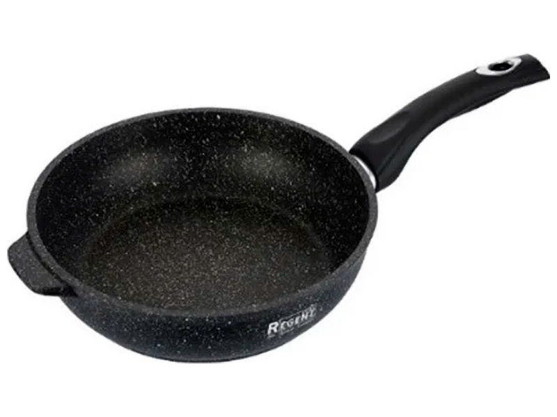 Сковорода Regent inox Linea COSMO, черный/гранит (93-AL-CS-1-24)