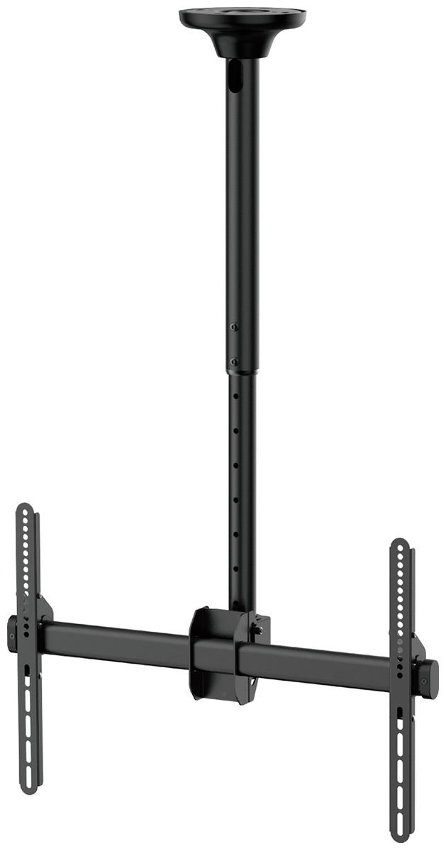 Кронштейн для телевизора UniTeki LCD4146 потолочный, телескопический, быстросъемный, наклонно-поворотный, для телевизора, диагональ 37-70 дюймов