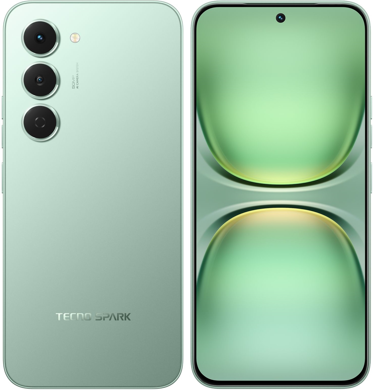 Смартфон Tecno Spark 40 Pro 128Gb 8Gb зеленый