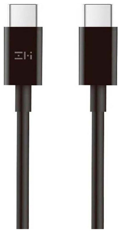 Кабель  Zmi Type-C/Type-C 150 см 100W 5A (AL308E) техпак черный