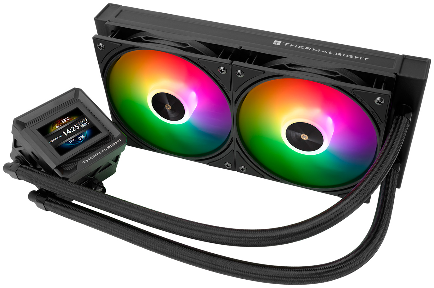 СЖО для процессоров Thermalright Frozen Warframe SE 240 ARGB Black (F-WFRAME-SE-240-ARGB-BL)