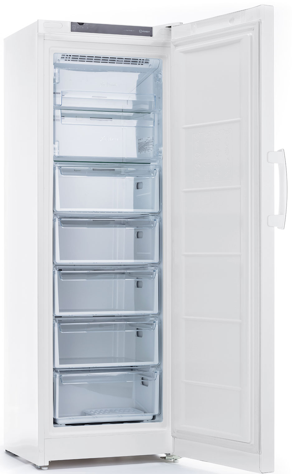 Морозильник Indesit DFZ 5175, система No Frost, 12 кг/сутки, белый