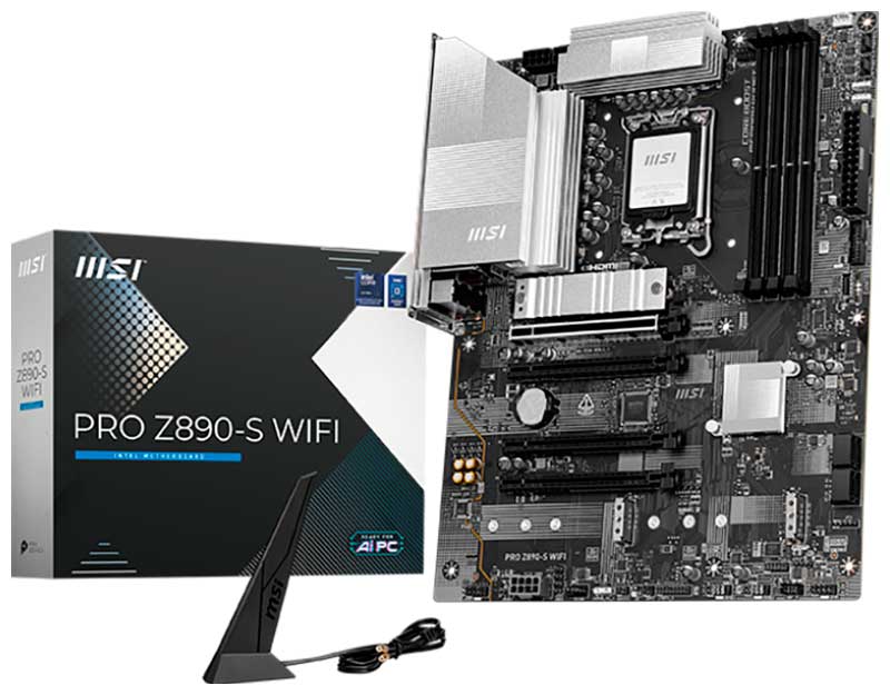 Материнская плата MSI PRO Z890-S WIFI (s1851, ATX)
