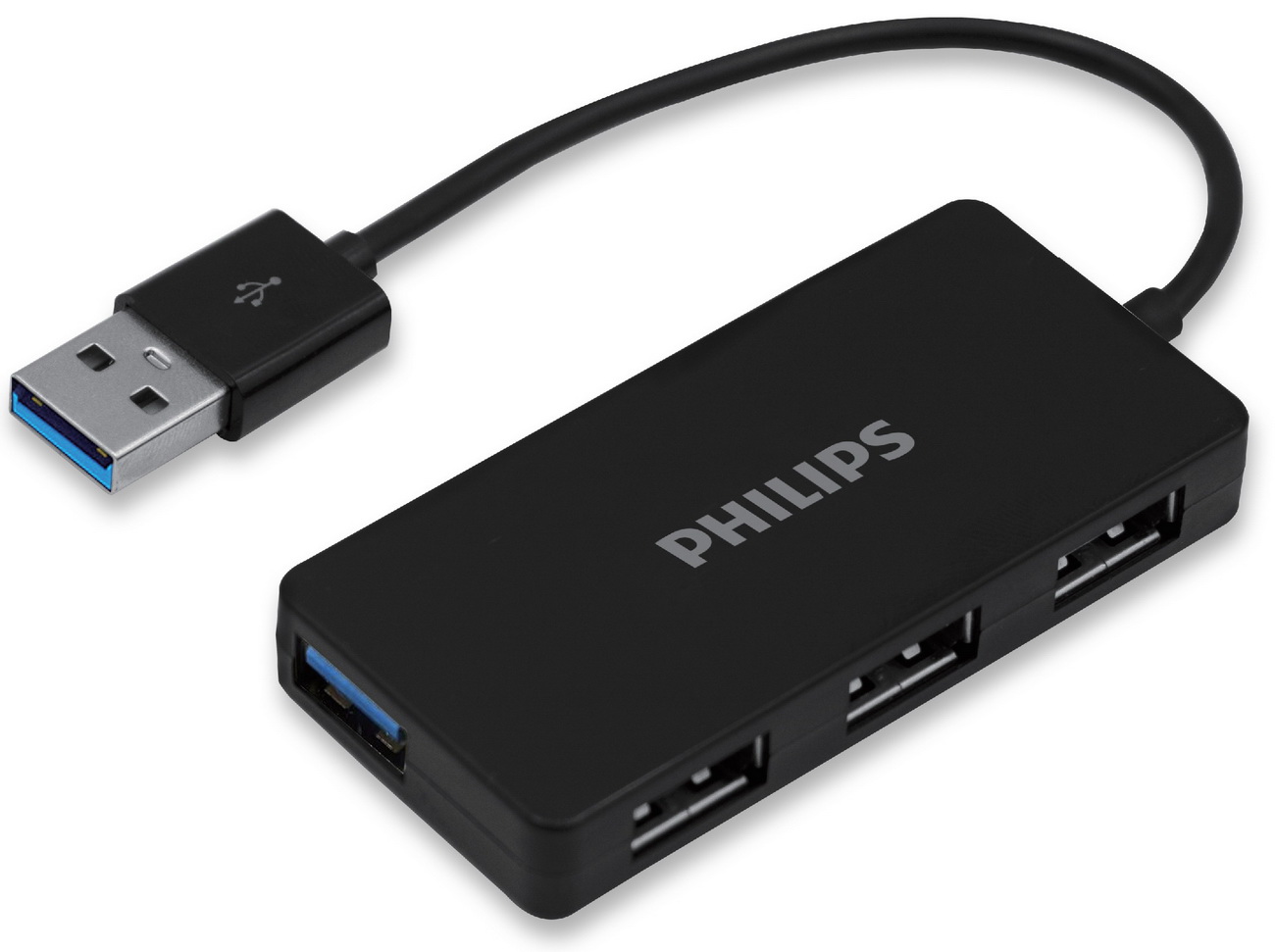 USB-разветвитель Philips USB x 4, длина кабеля 18 см (SWV3704)