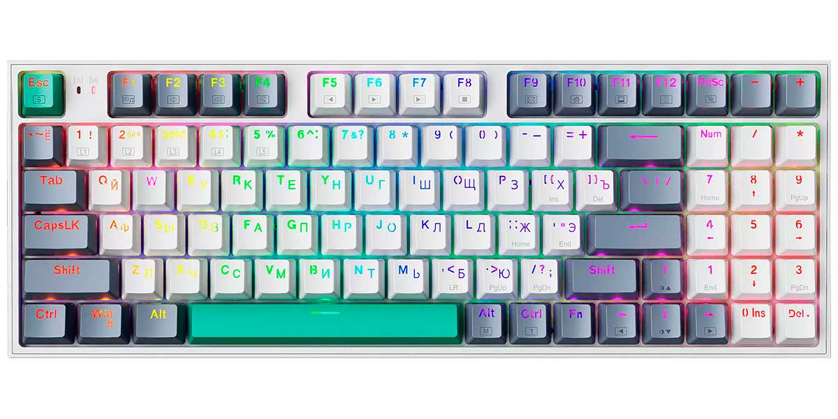 Клавиатура игровая проводная Machenike K500-B94 Polar SE (JJ02GZOOERU)