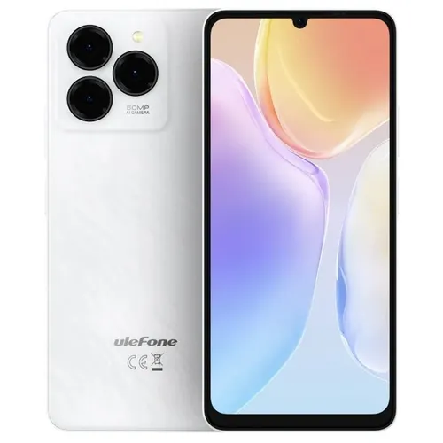6.75" Смартфон ULEFONE Note 20 Pro Global 4/256Gb, IPS, 90Гц, 6000мAч, белый перламутровый
