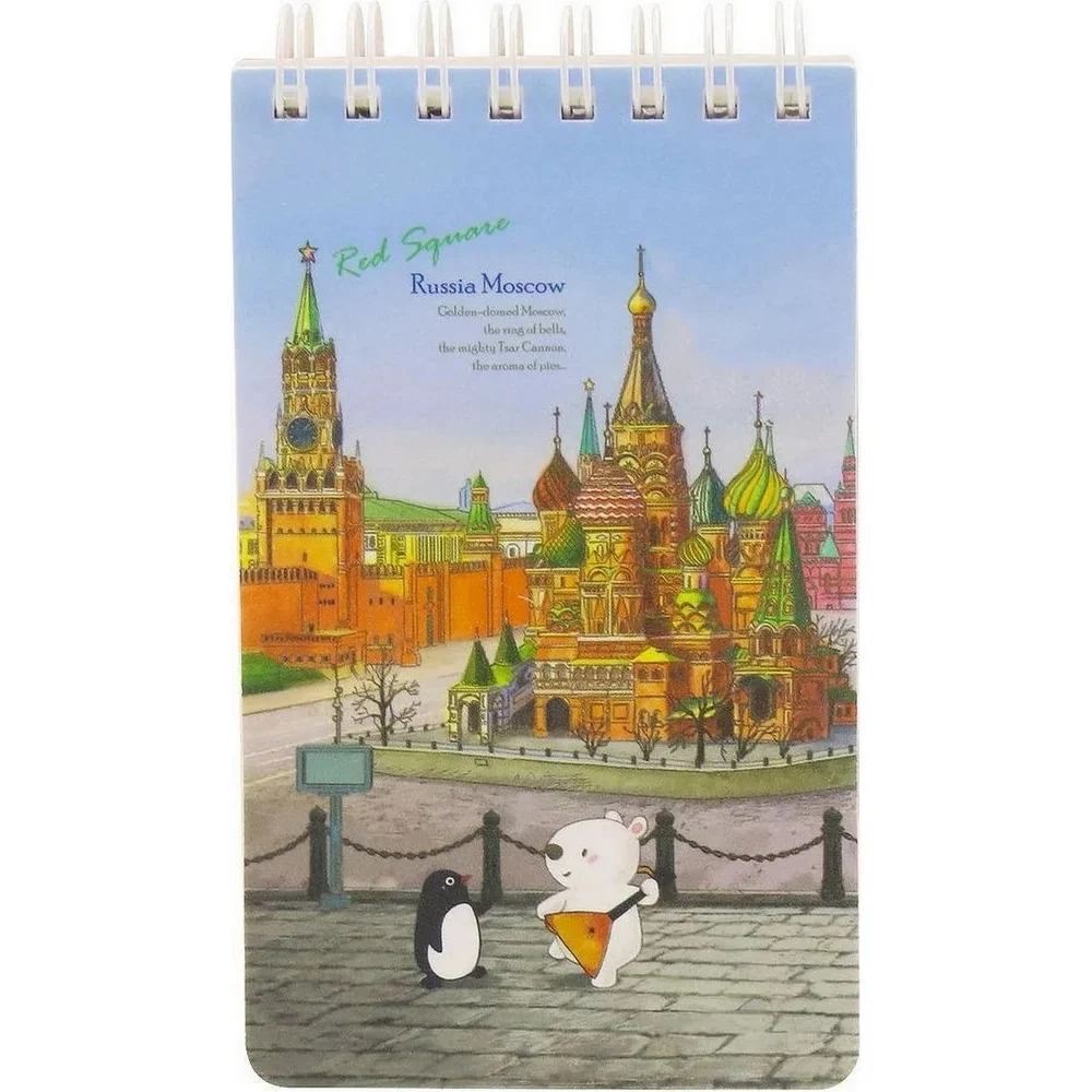 Блокнот COMIX география A7801 MC