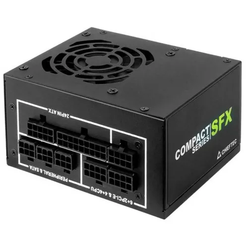 Блок питания CHIEFTEC Compact CSN-650C, 650Вт, 80 PLUS GOLD, 80мм, черный, retail