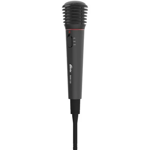 Микрофон Ritmix RWM-100, черный [15115779]