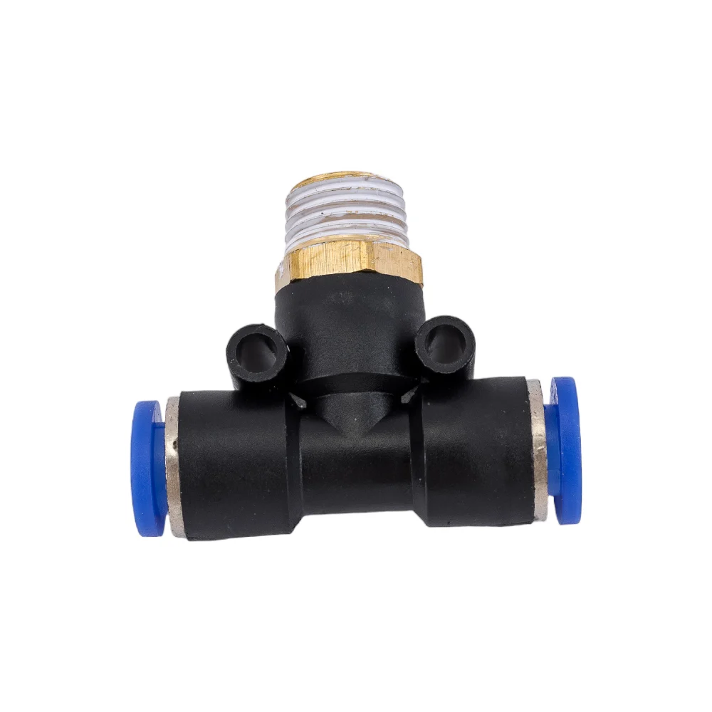 Цанговый Т-образный фитинг Pegas pneumatic 5502