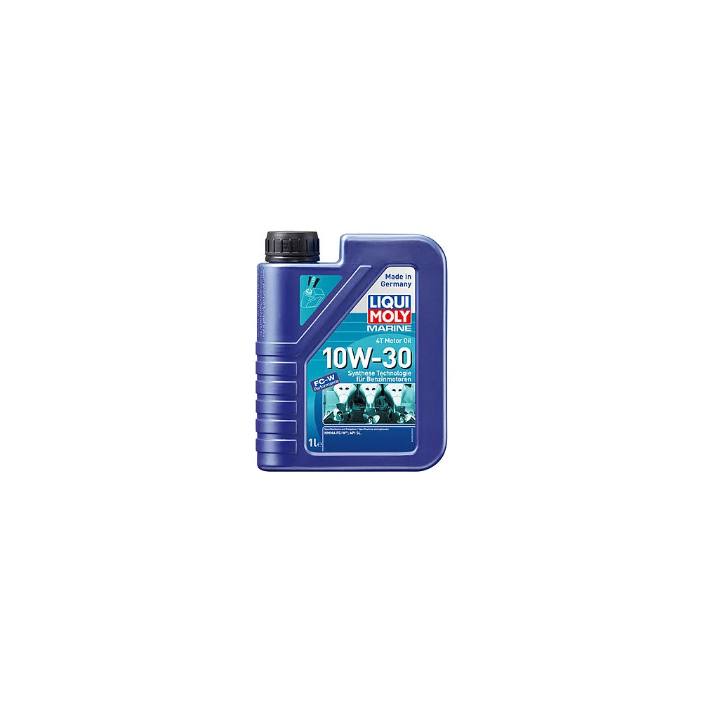 HC-синтетическое моторное масло 4T для лодок LIQUI MOLY Marine 4T Motor Oil 10W-30 25022