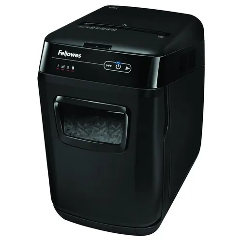 Уничтожитель бумаг Fellowes AutoMax 200C, с автоподачей, P-4, 4х36 мм, 200 лист. одновременно, 32л [fs-46536]