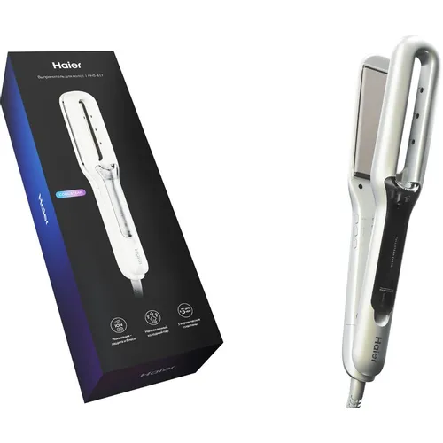 Выпрямитель для волос HAIER HHS-617, белый [fz000sd00ru]