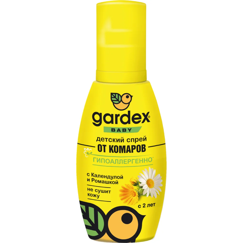 Спрей от комаров для детей с 2-х лет Gardex Baby 0149
