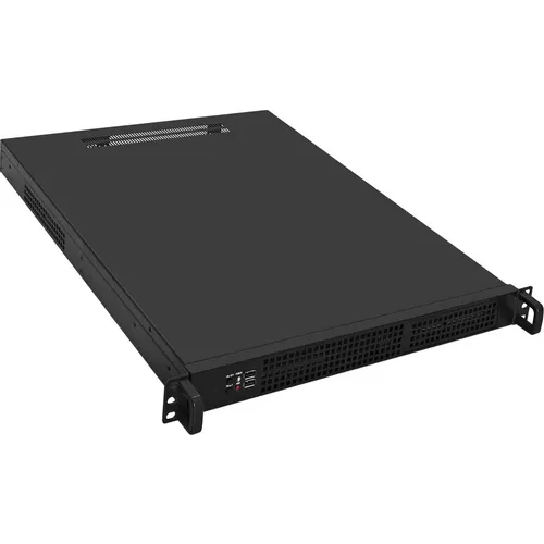Корпус для сервера монтируемый в стойку EXEGATE Pro 550-04, 1U, черный [ex264265rus]