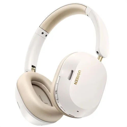Наушники UGREEN HP203, Bluetooth, накладные, белый [35758]