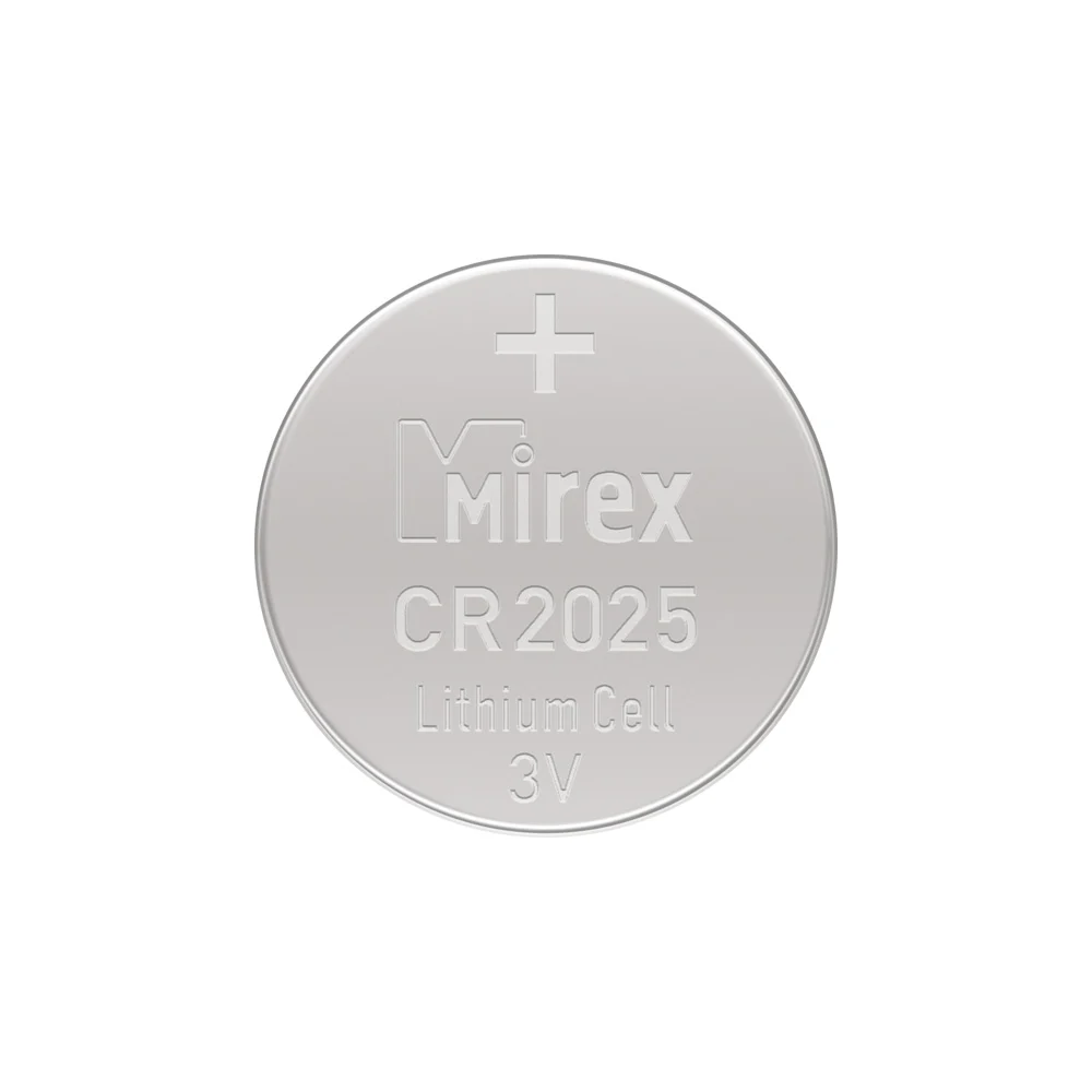 Литиевая батарейка Mirex 23702-CR2025-E4