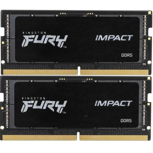 Оперативная память Kingston Fury Impact F548S38IBK2-32 DDR5 - 2x 16ГБ 4800МГц, для ноутбуков (SO-DIMM), Ret