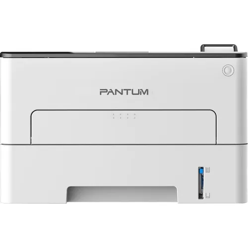 Принтер лазерный Pantum P3300DW черно-белая печать, A4, белый