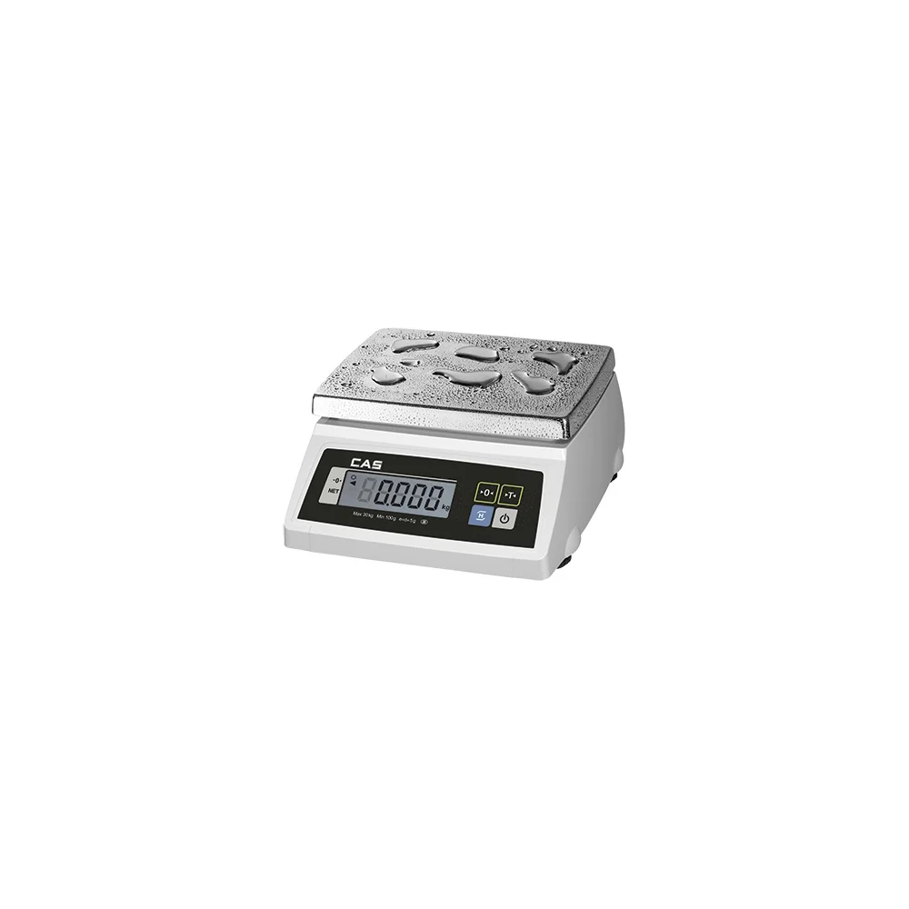 Пылевлагозащищенные настольные весы CAS SW -05W 1A0SW8502GCI0501