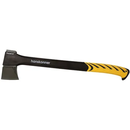Топор HANSKONNER HK1015-01-FB0870, желтый/черный