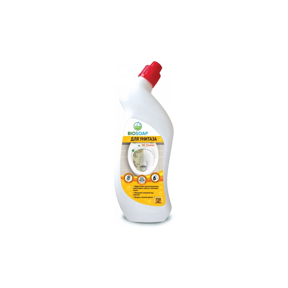 Чистящее средство для генеральной уборки санузлов АиС BIOSOAP 9150577