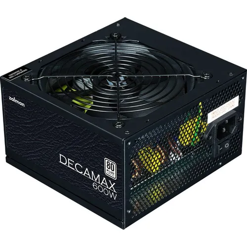 Блок питания Zalman ZM600-LX3, 600Вт, 80 PLUS WHITE, 120мм, черный, retail