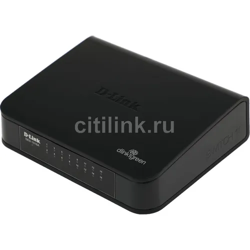 Коммутатор D-Link DES-1016A/E2A, неуправляемый