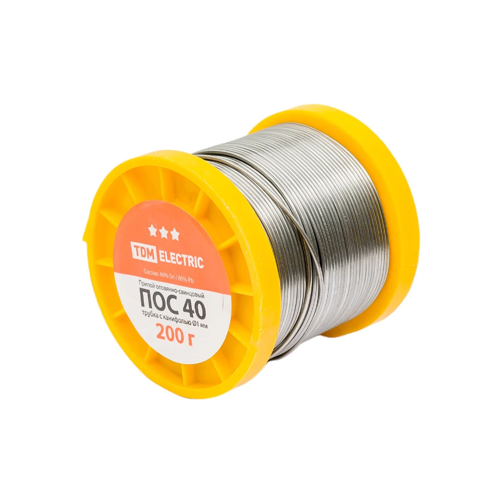 Припой TDM ELECTRIC ПОС 40 серия Алмаз SQ1025-0323