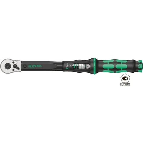 Ключ динамометрический WERA WE-075611, 3/8