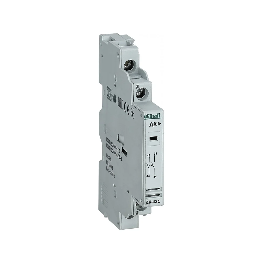 Дополнительный контакт DEKraft ДК431-20 21270DEK