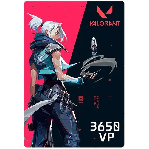 Пополнение игровой валюты RIOT GAMES Valorant: 3650 VP, регион: Весь мир