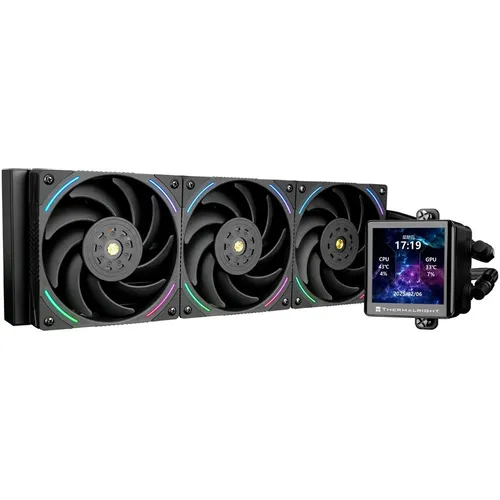 Система водяного охлаждения Thermalright Frozen Vision 360 V2, LCD, 4-pin, ARGB, 120мм, черный, retail [f-vision-360-bl-argb-v2]
