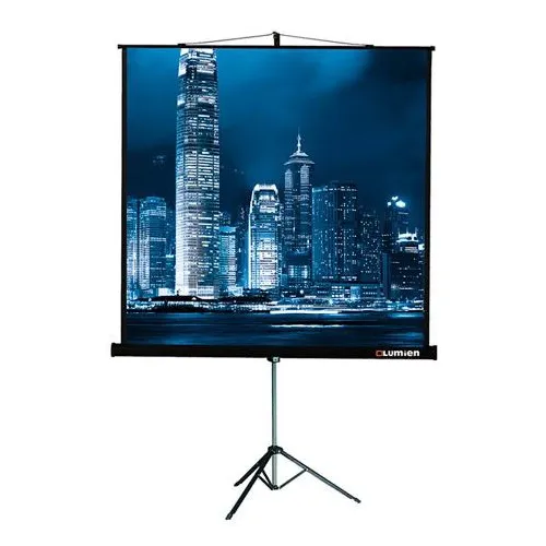 Экран Lumien Master View LMV-100101, 127х127 см, 1:1, напольный