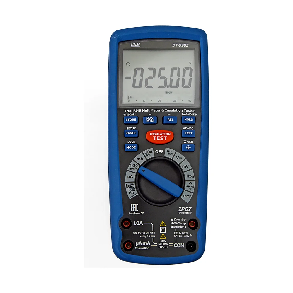 Измеритель сопротивления изоляции СЕМ DT-9985 481127