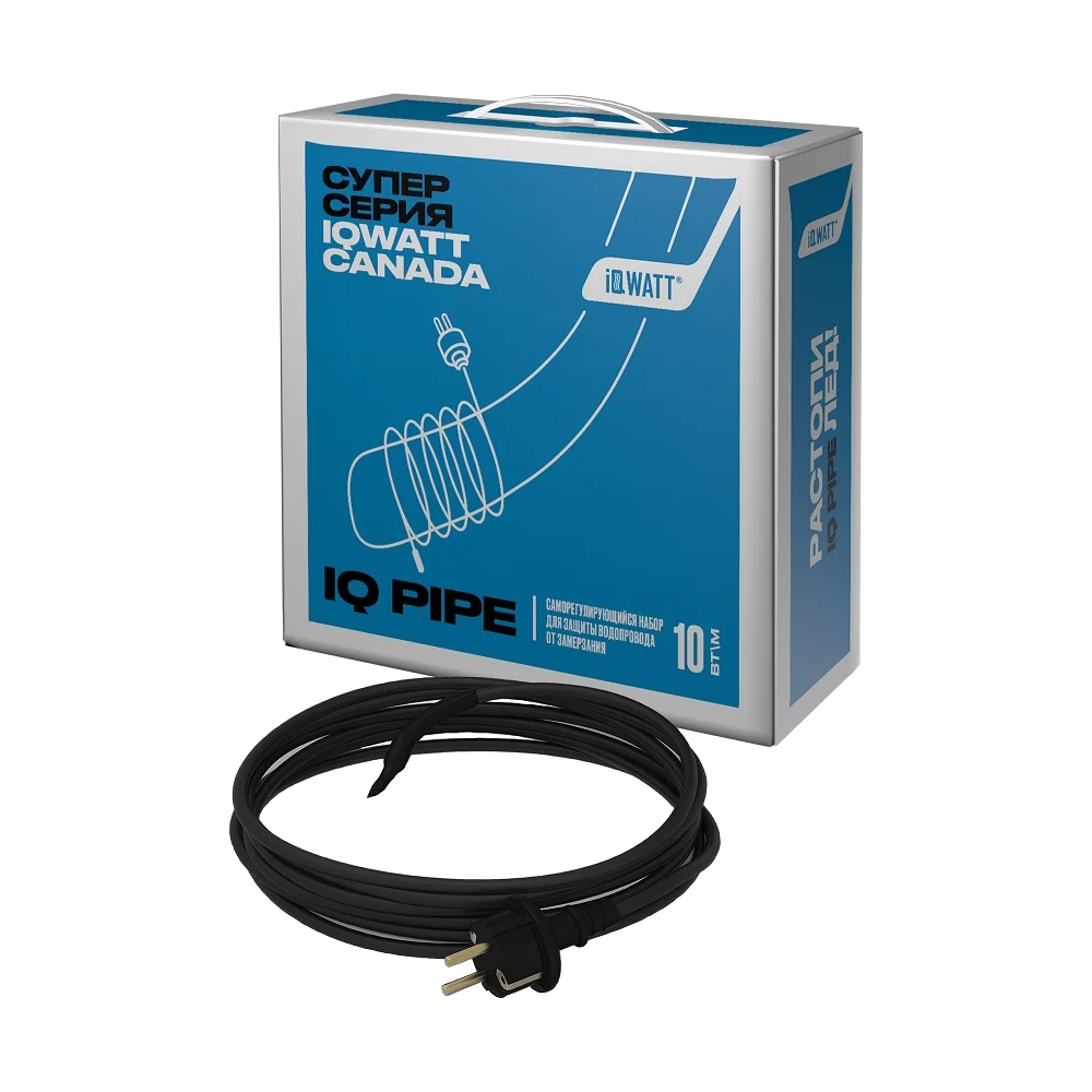 Комплект для обогрева труб IQWATT IQ PIPE-6м 039494