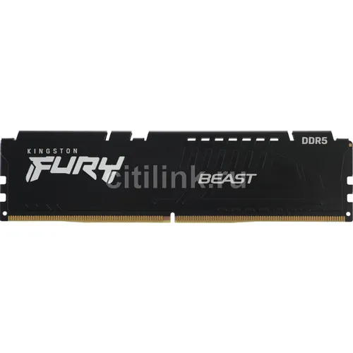 Оперативная память Kingston Fury Beast KF552C40BBK2-16 DDR5 - 2x 8ГБ 5200МГц, DIMM, Ret