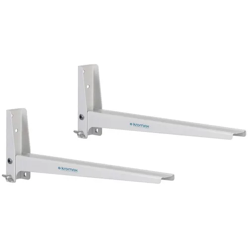 Кронштейн Kromax Micro-4, для СВЧ, настенный, макс. 20кг, белый