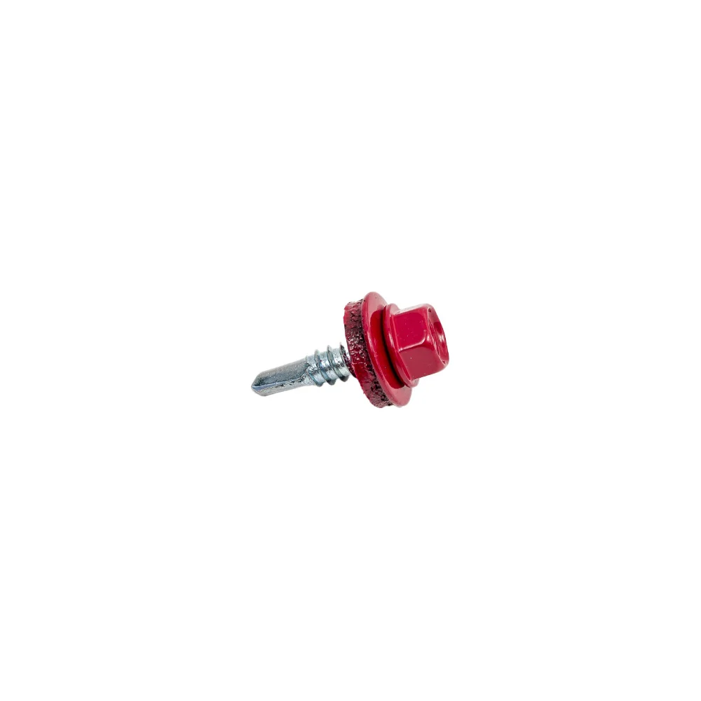 Кровельный саморез КРЕП-КОМП 4,8x19 RAL3003, красный рубин Kn KENNER (300шт) ск48193003ф