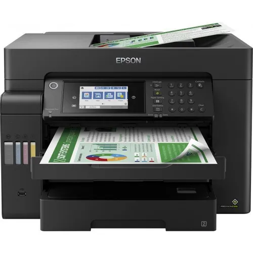 МФУ струйное Epson L15150 цветная печать, A3+, с СНПЧ, черный [c11ch72404/505/506/403/503]