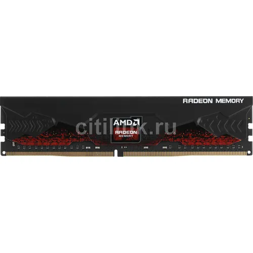 Оперативная память AMD R9 R9S416G3206U2S DDR4 - 1x 16ГБ 3200МГц, DIMM, Ret