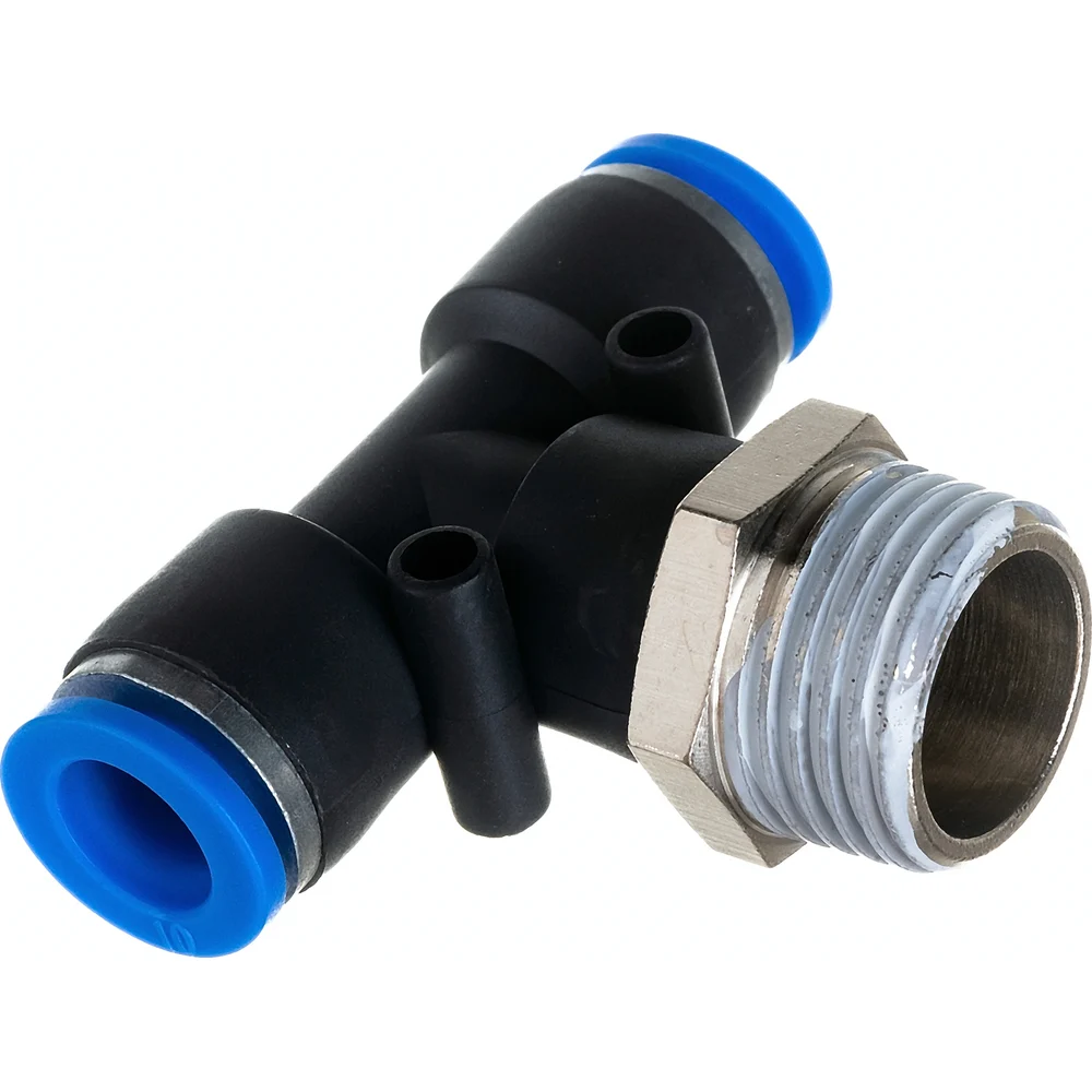 Т-образный фитинг для пластиковых трубок Rockforce RF-SPB10-04(2074)