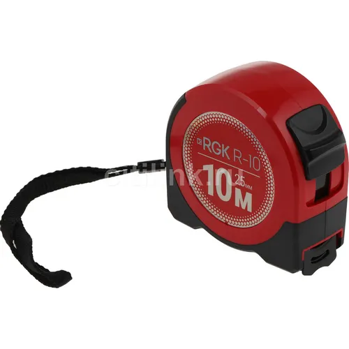 Рулетка строительная RGK R10, 10м x25мм [774918]