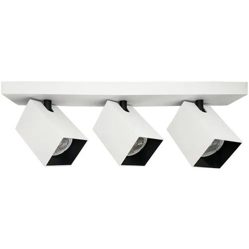 Спот HIPER Elati H238-3, 150Вт, патрон GU10 х 3шт, накладной, на потолок, белый/черный