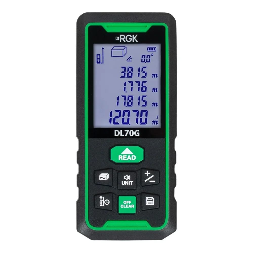 Лазерный дальномер RGK DL70G 778183