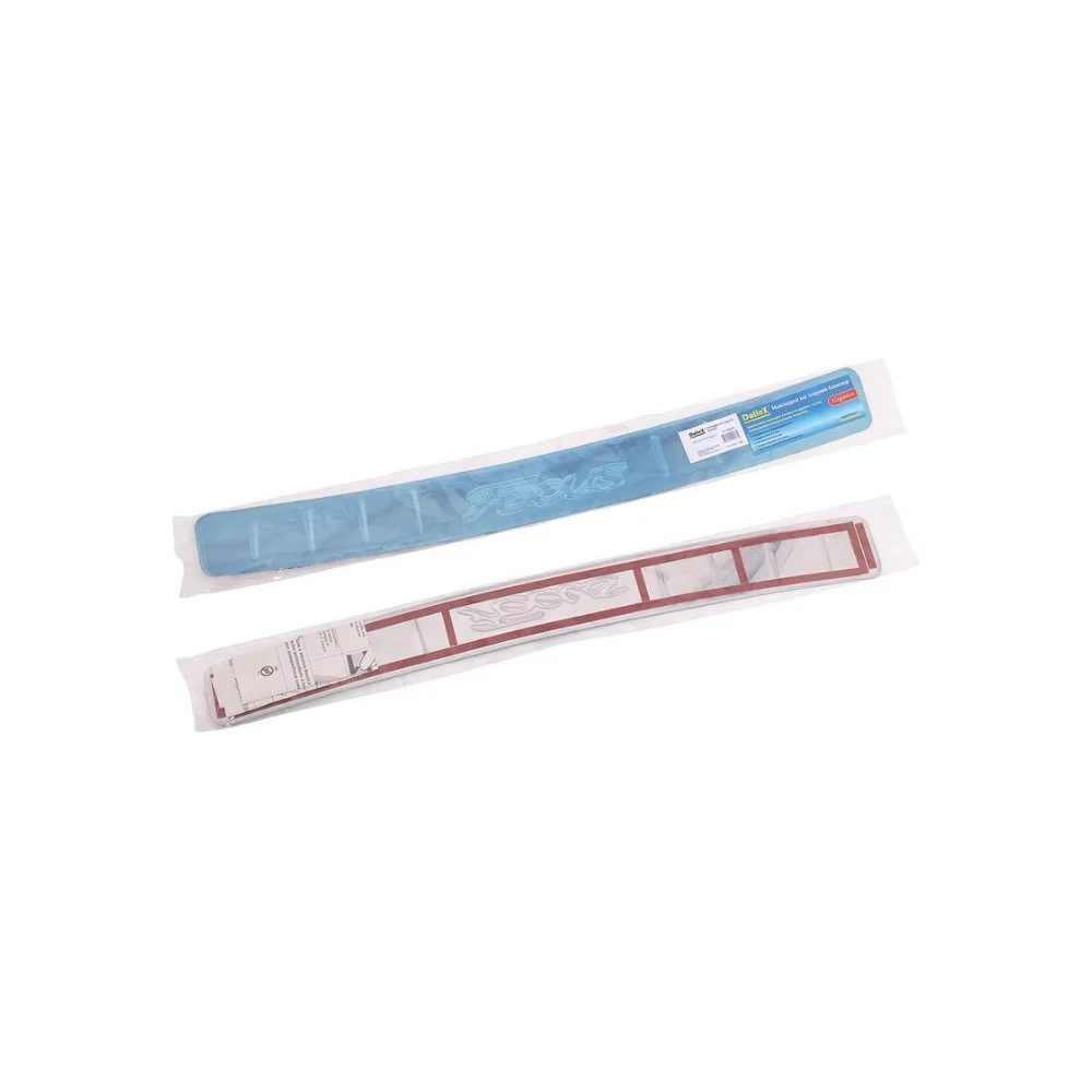 Декоративная накладка бампера FORD Focus 2 Dollex NBI-035