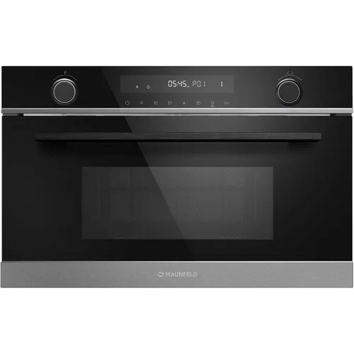 Встраиваемая микроволновая печь MAUNFELD MBMO349GB201, 34л, 900Вт, черный [ка-00017302]