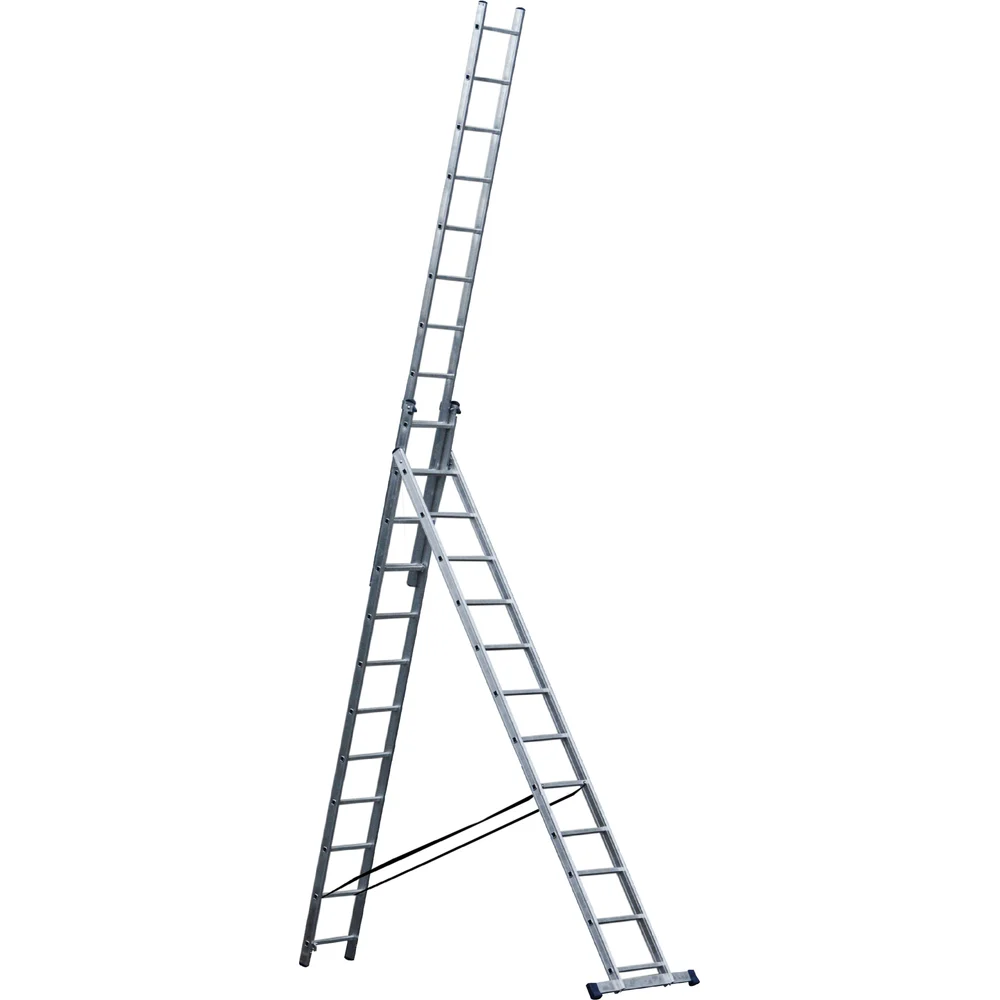 Усиленная универсальная трехсекционная лестница STAIRS ALP312