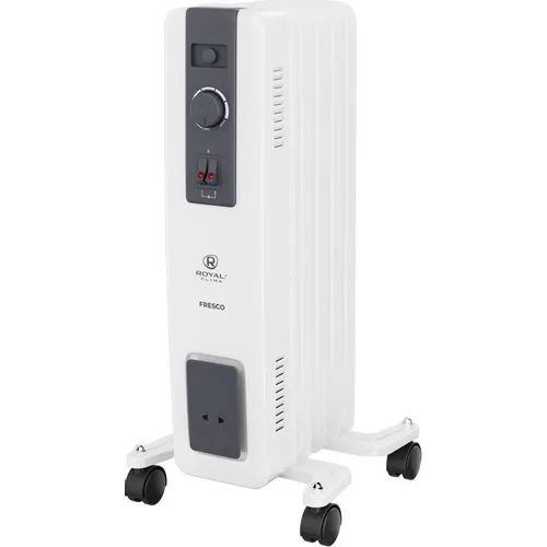 Масляный радиатор Royal Clima ROR-FR7-1500M, с терморегулятором, 1500Вт, 7 секций, 3 режима, белый